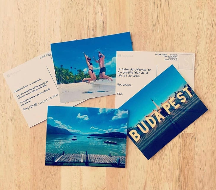 Carte postale souvenir voyage à Budapest