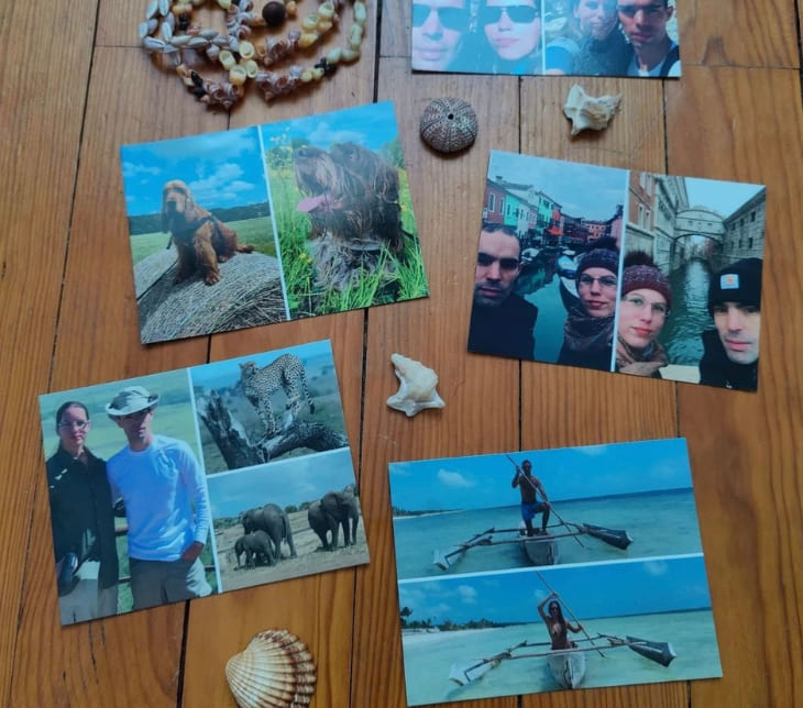 Carte vacance amoureux