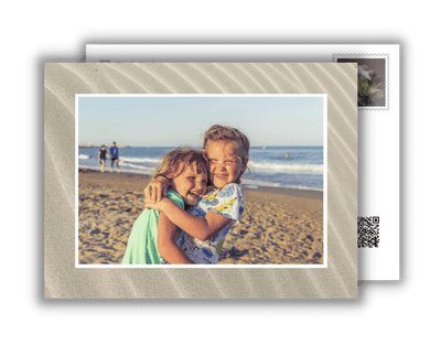  Postkarte vom Strand 