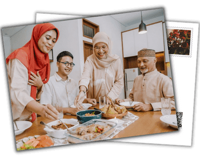  Karte zum Ramadan 