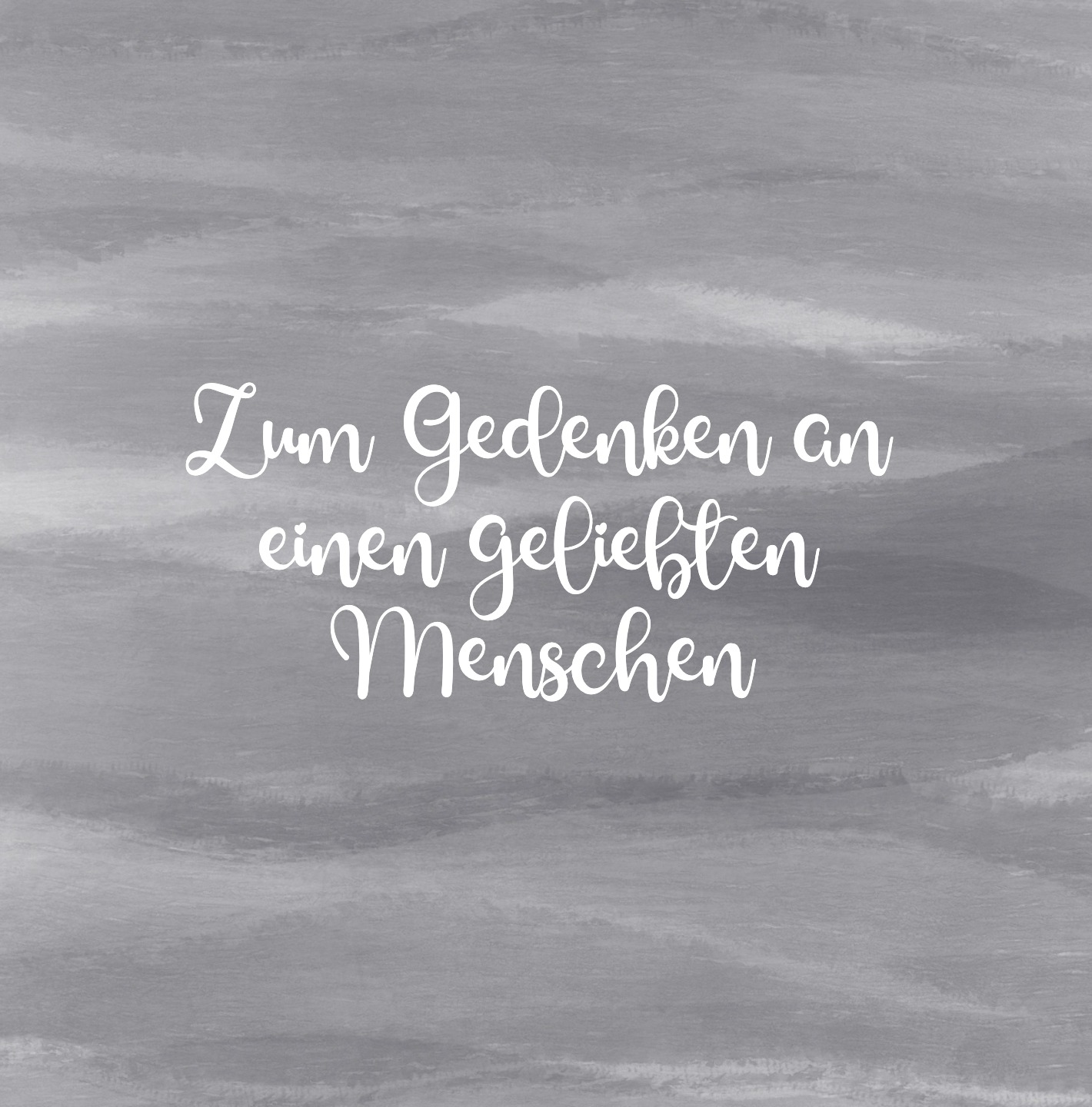 Grauer Hintergrund mit weißer Schrift – stilvoll