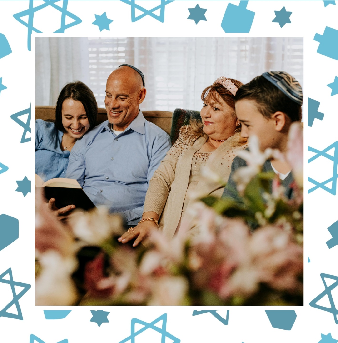 familienfreundliche Bat Mizwa Karte