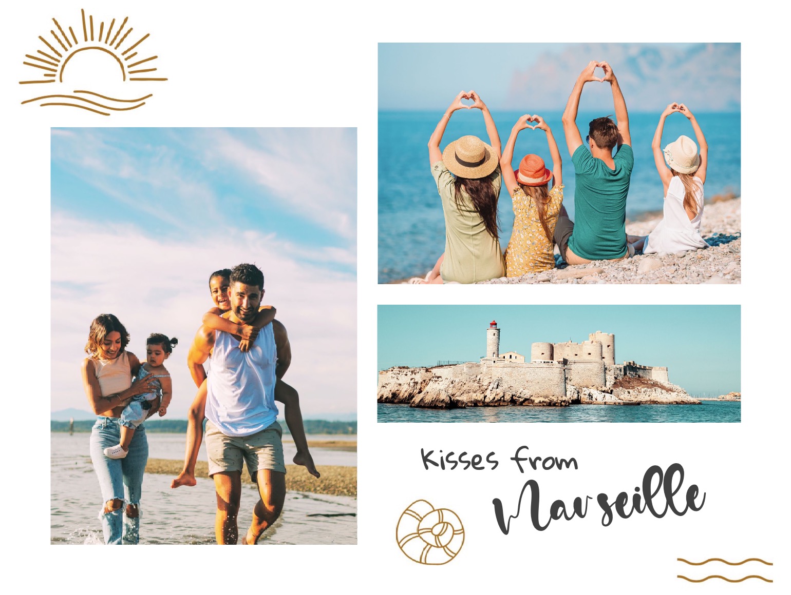 postcards from the beach