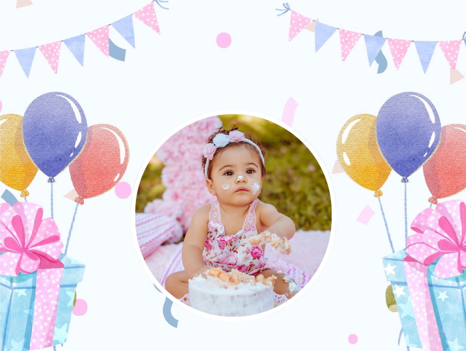 birthday card for young girl