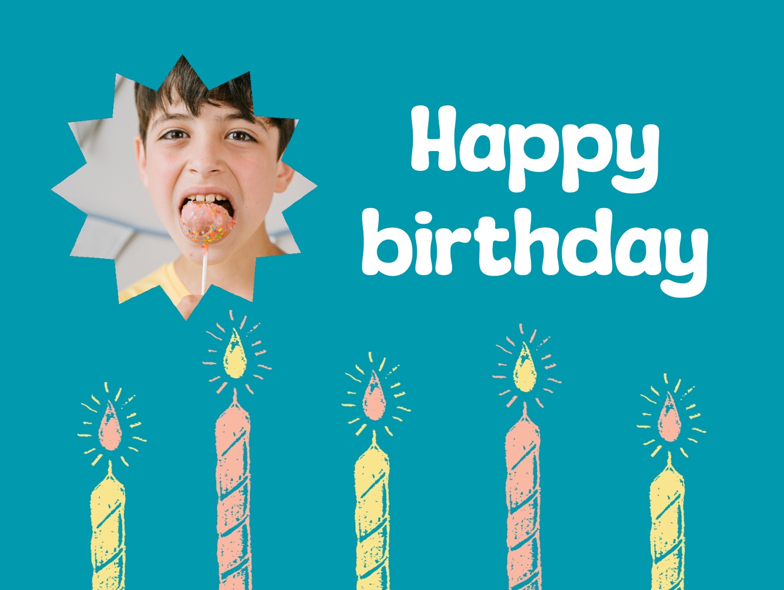 birthday card for boy