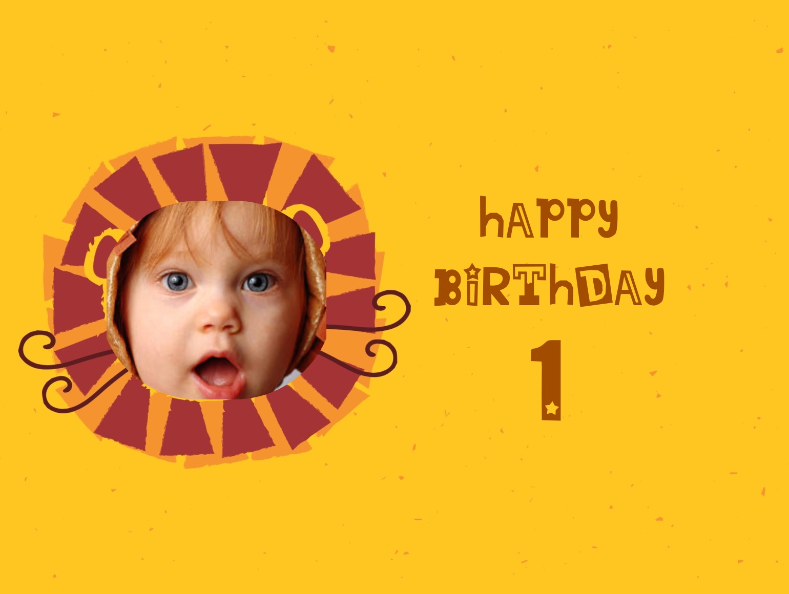 1st birthday card for boy