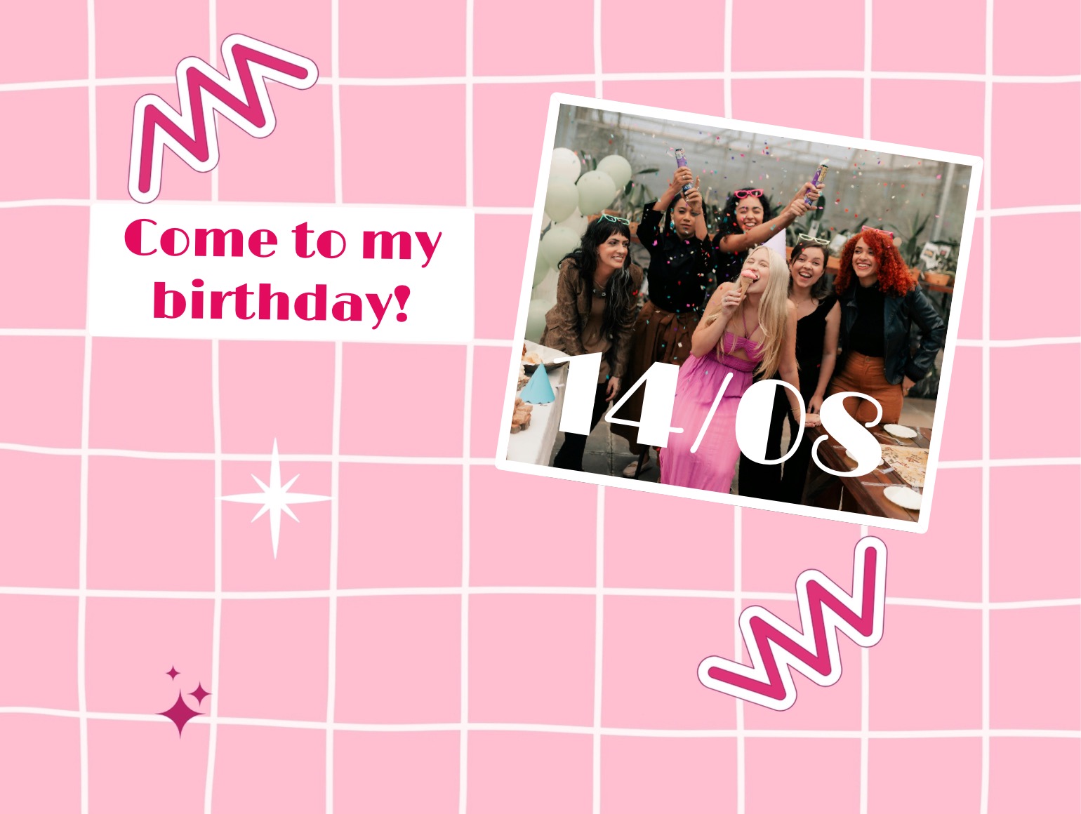 birthday invitation for girl