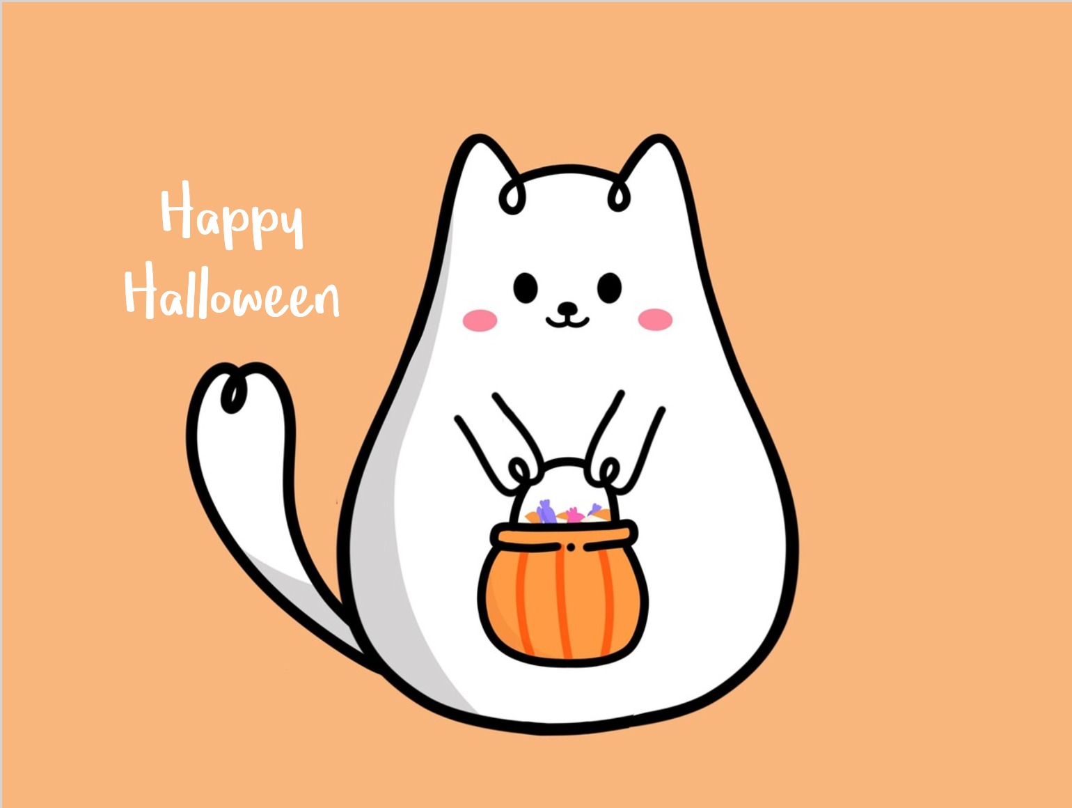 liebe Monster für Kinder zu Halloween