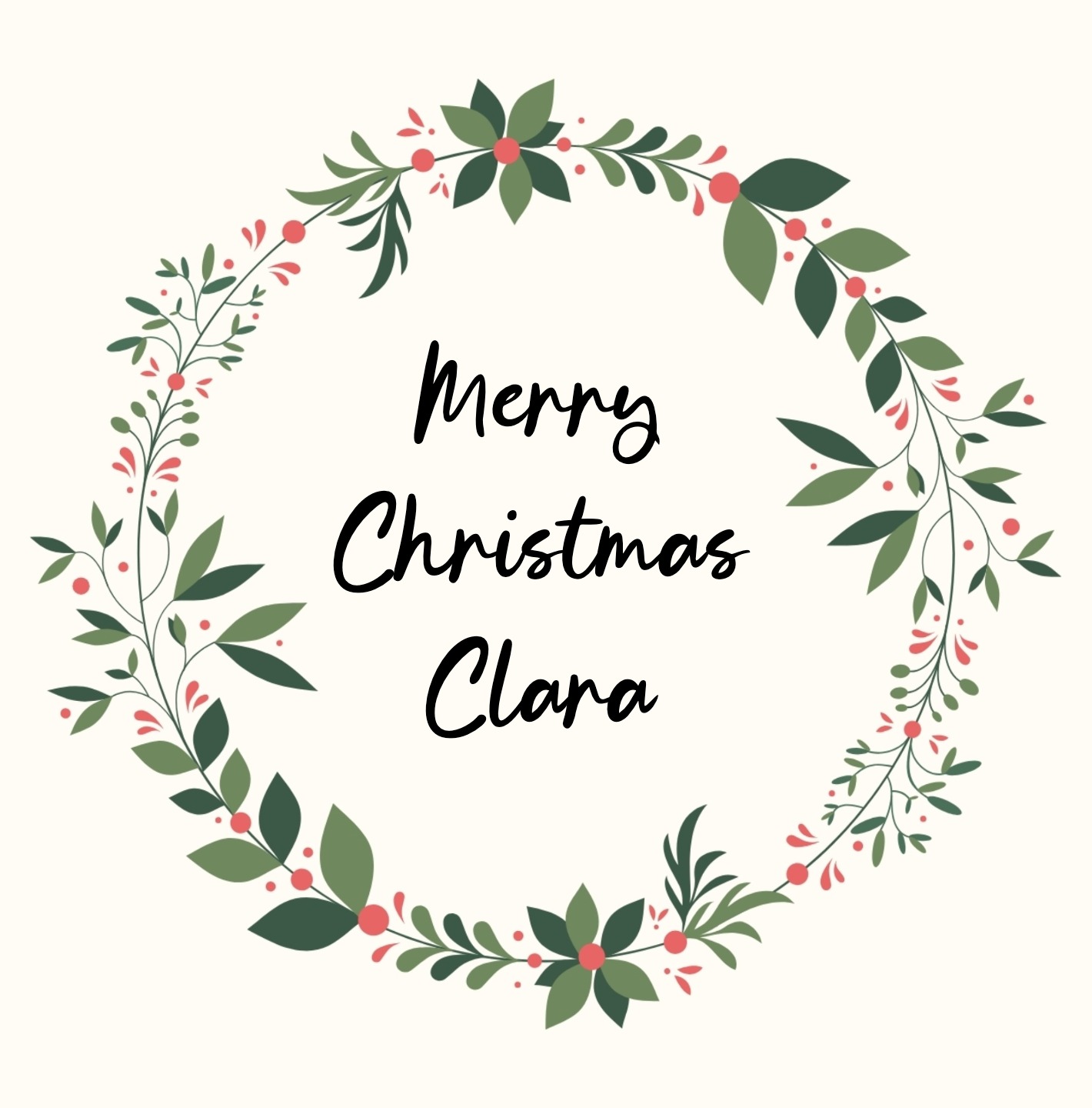 Santa card delivered to your home