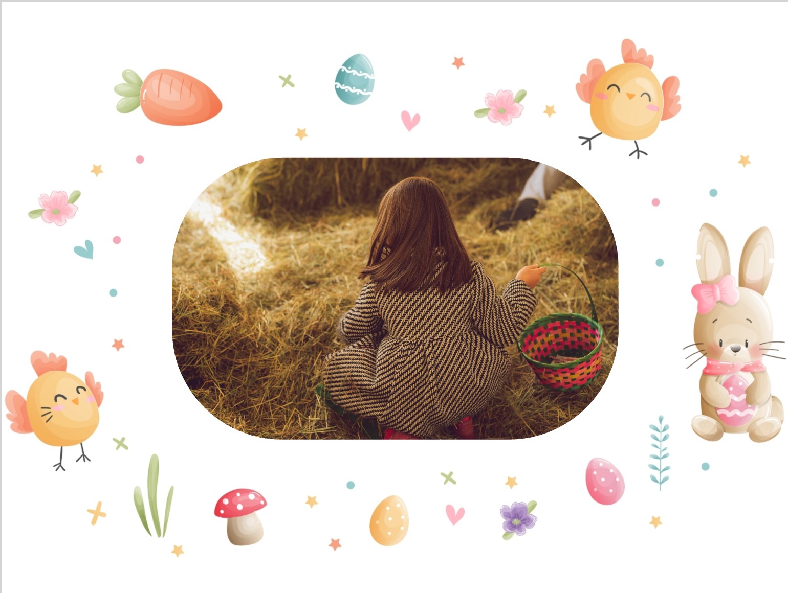 carte à imprimer pour Pâques enfant