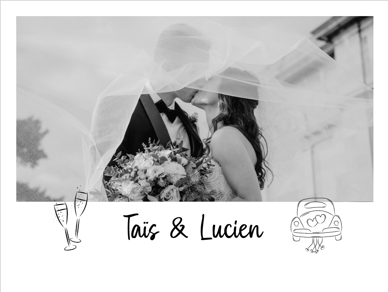 envoyer une carte après votre mariage
