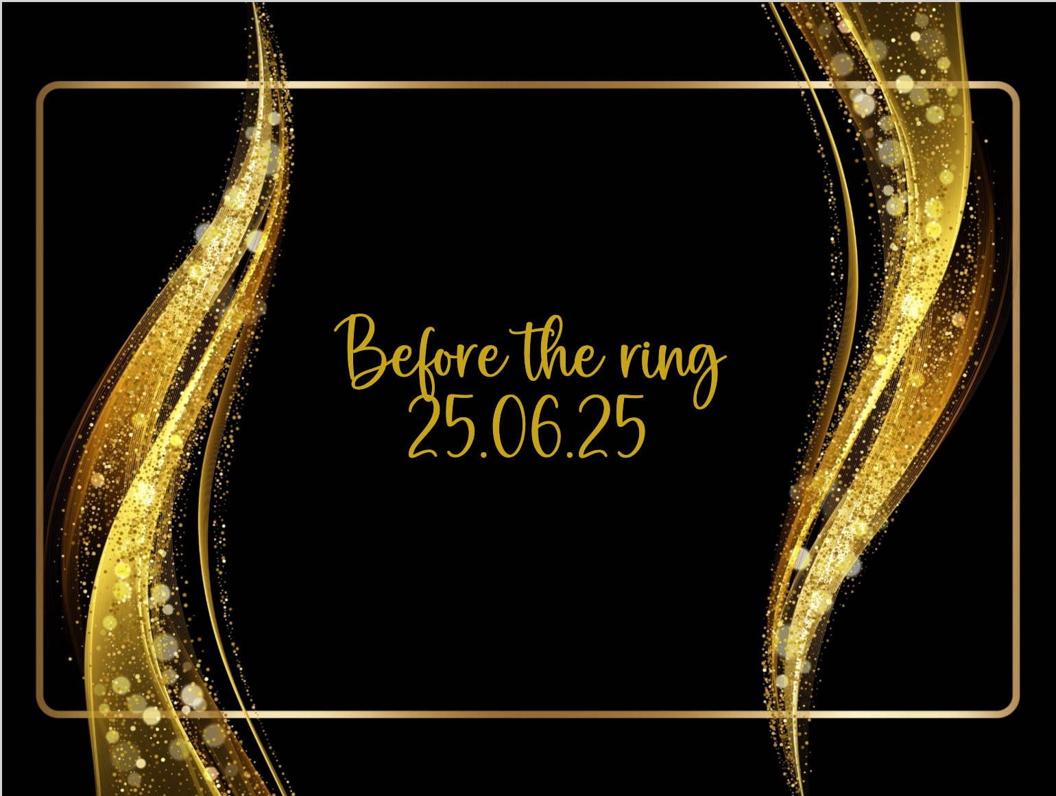 Before the Ring Einladung EVG